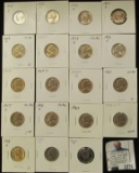 1944 P & D Silver, 50 D, 51 D, 52 S, 53 P, D, S, 54 P, D, S, 55 P, 55 D, 56 D, 65 P, 85 P, 88 D, 90