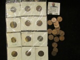 (6) 1901; (6) 1902 Indian Head Cents; & (19) High Quality 1960 D Lincoln Cents.