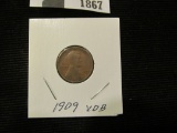 1909 P VDB Lincoln Cent in nice condition.