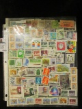 (124) Old Foreign Stamps, some not cancelled.