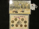 2005 American Bison Nickel Collection, With Colorized, Holographic, And Gold Plated Coins, And A 8 C