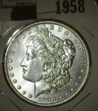 1900 P Morgan Silver Silver Dollar. A very flashy Gem.