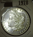 1883 P Morgan Silver Dollar, very Bright and Flashy.