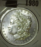 1883 O Morgan Silver Dollar, very Bright and Flashy.