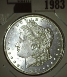 1882 P Morgan Silver Dollar, very Bright and Flashy.