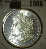 1881 S Morgan Silver Dollar, Semi-Prooflike.