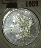 1879 P Morgan Silver Dollar, very Bright and Flashy.