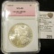 1900-O Morgan silver dollar graded 