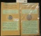 (2) Bronze Roman coins on info cards