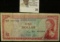 East Caribbean Currency Authority One Dollar Banknote, F-VF.