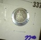 1847 P Seated Liberty Half dime