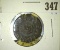 Scottish communion token dated 1769 from the town of Liff- catalog number d-732