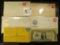 (5) different Postal covers dating back to 1874 & Series 1928B One Dollar 