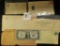 (5) different Postal covers and cards dating back to 1872 & Series 1935 One Dollar Silver Certificat