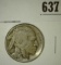 1924 D Buffalo Nickel, VG+.