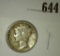 1931 S Mercury Dime, Very Fine.