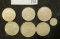 An attractive group of Foreign Silver Coins, includes: 1957J German Five Mark, AU; 1937 Netherlands