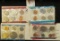 1968, 69 ((2) blue packs only, no red pack), 78, & 92 U.S. Mint Sets. (face value $7.80).