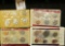 1961 Proof Set, 68, 69, & 92 U.S. Mint Sets, all original as issued.