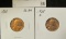 1938 & 1938 D Lincoln Cents. BU.