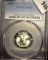 1943 P PCGS slabbed MS65 Mercury Dime.