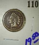 1863-CN Indian head cent