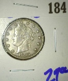 1883 no cents V nickel