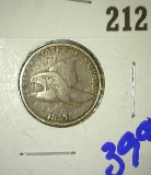 1857 Flying Eagle cent