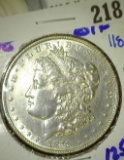 1878 P Morgan dollar with 8 tail feathers