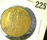 17th century French jetton coin