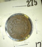 1869 two cent piece