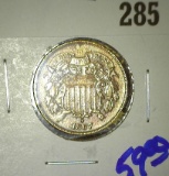 1867 Two cent piece