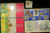 (3)  Mexican coin sets all for one money