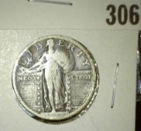 Early date 1918 P Standing Liberty quarter