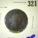 1808 Draped Bust half cent