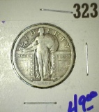 1917-D type 2 Standing Liberty quarter