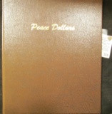 Dansco Peace Dollar album coin book from 1921- 1935