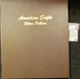 Dansco American silver eagle coin book from 1986- 2021