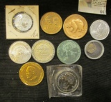 (10) Unusual Medals & Tokens. Most large size.