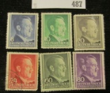 (6) Different (8, 10, 20, 24, 60 & 80 Pfennig) 