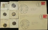 Pair of covers and letters dated Sept. 2nd, 1965 & Oct. 8, 1965 from a Sailor, (both in special cove