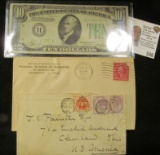 Series 1934A Ten Dollar Federal Reserve Note 