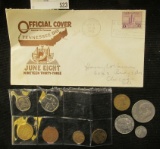 1933 Official Cover Century of Progress Tennessee Day; six-piece South Africa Type Set; & a four-pie