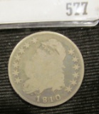 1810 Capped Bust Half Dollar.