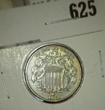 1882 U.S. Shield Nickel. EF-AU.