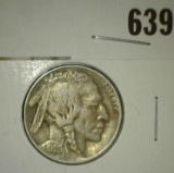 1929 D Buffalo Nickel, VF.