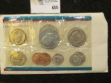 1980 U.S. Mint Set, original as issued with Susan B. Anthony Dollars.