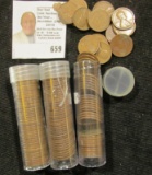 (150) Old Wheat Back Lincoln Cents in tubes.