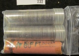 (3) Rolls of 1943 World War II Steel Cents, circulated.