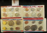 1968, 69, 75, & 76 U.S. Mint Sets, all original as issued. (face value $10.32).